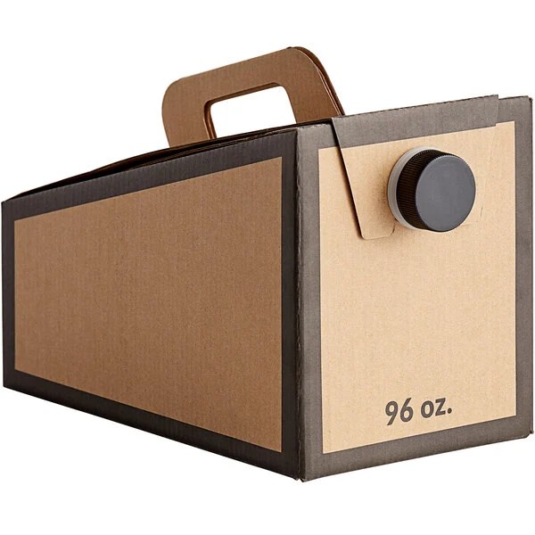 Cardboard Dispenser — 48 oz — Plastic-free cardboard dispenser, 48 oz.
