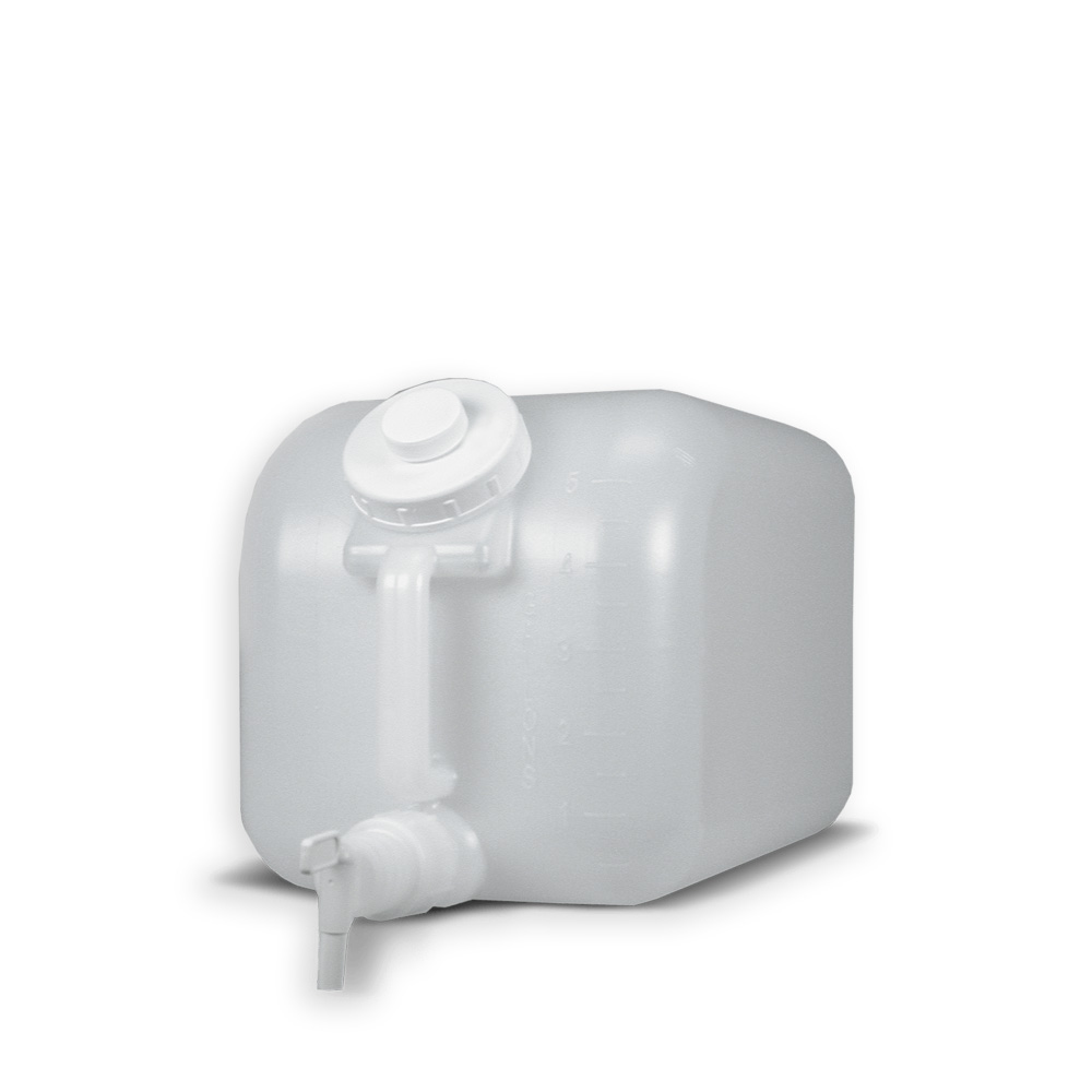 Plastic Dispenser — 5 Gallon — Heavy-duty 5-gallon dispenser for large households and refill stations.